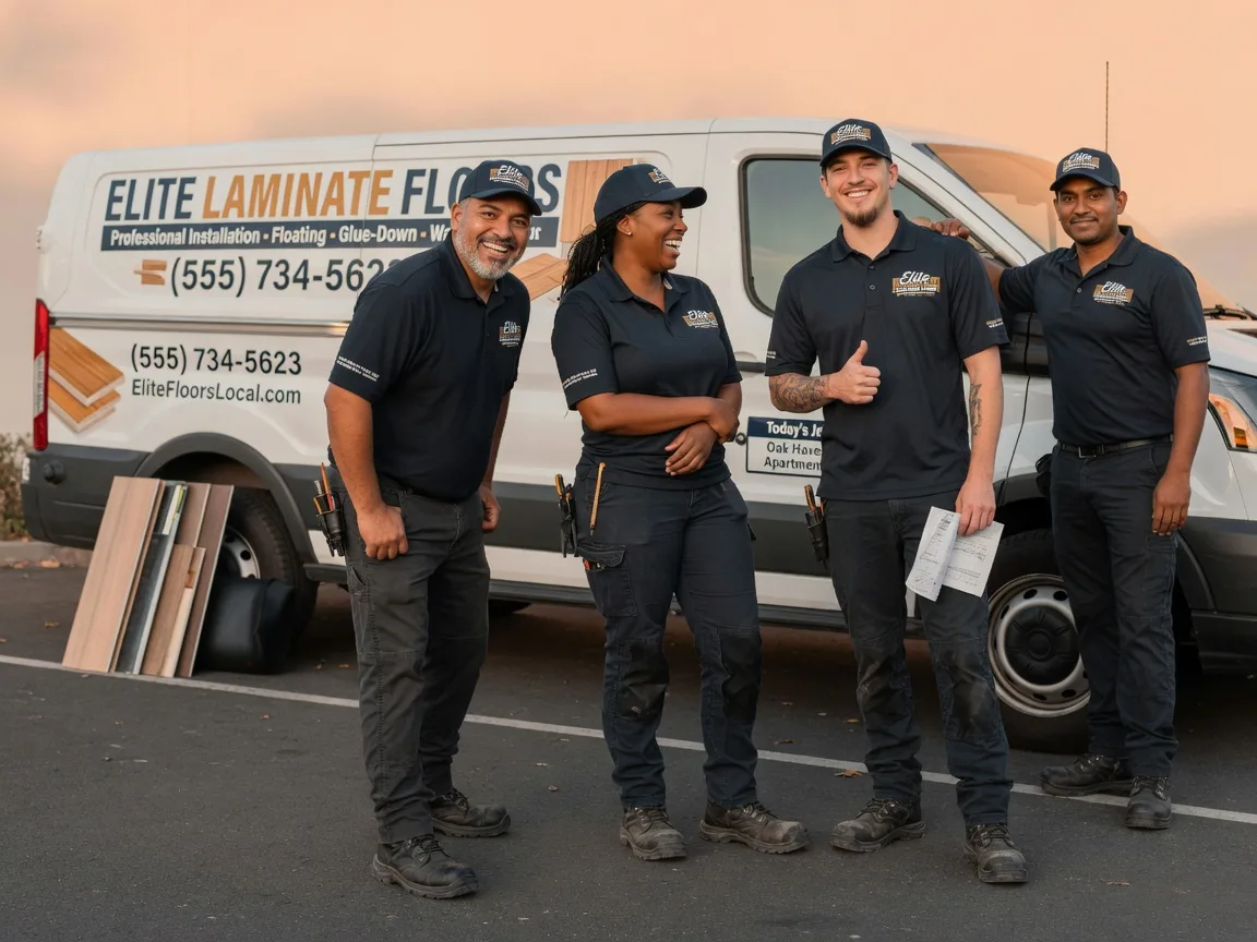 Laminate flooring installation company in Happy, KY